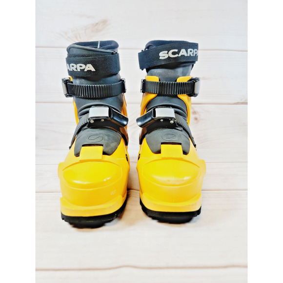 SCARPA SKI Boots Yellow Men's 6/7 SX Alpine Telemark - Picture 5 of 16